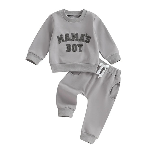 Mama's Boy Cozy Fit Gray